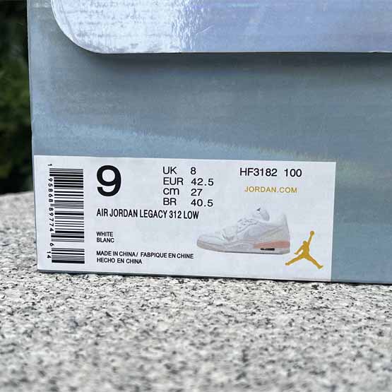 Jordan Legacy 312 LoW WMNS CNY Sneaker     HF3182-100 - DopestKickz