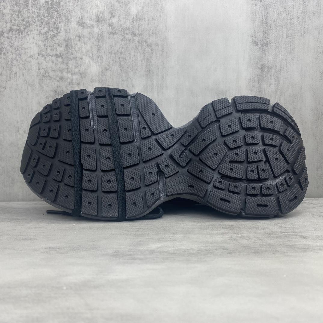 Balenciaga 3XL Sneaker In Dark Grey, Black, Blue And Green Mesh - DopestKickz