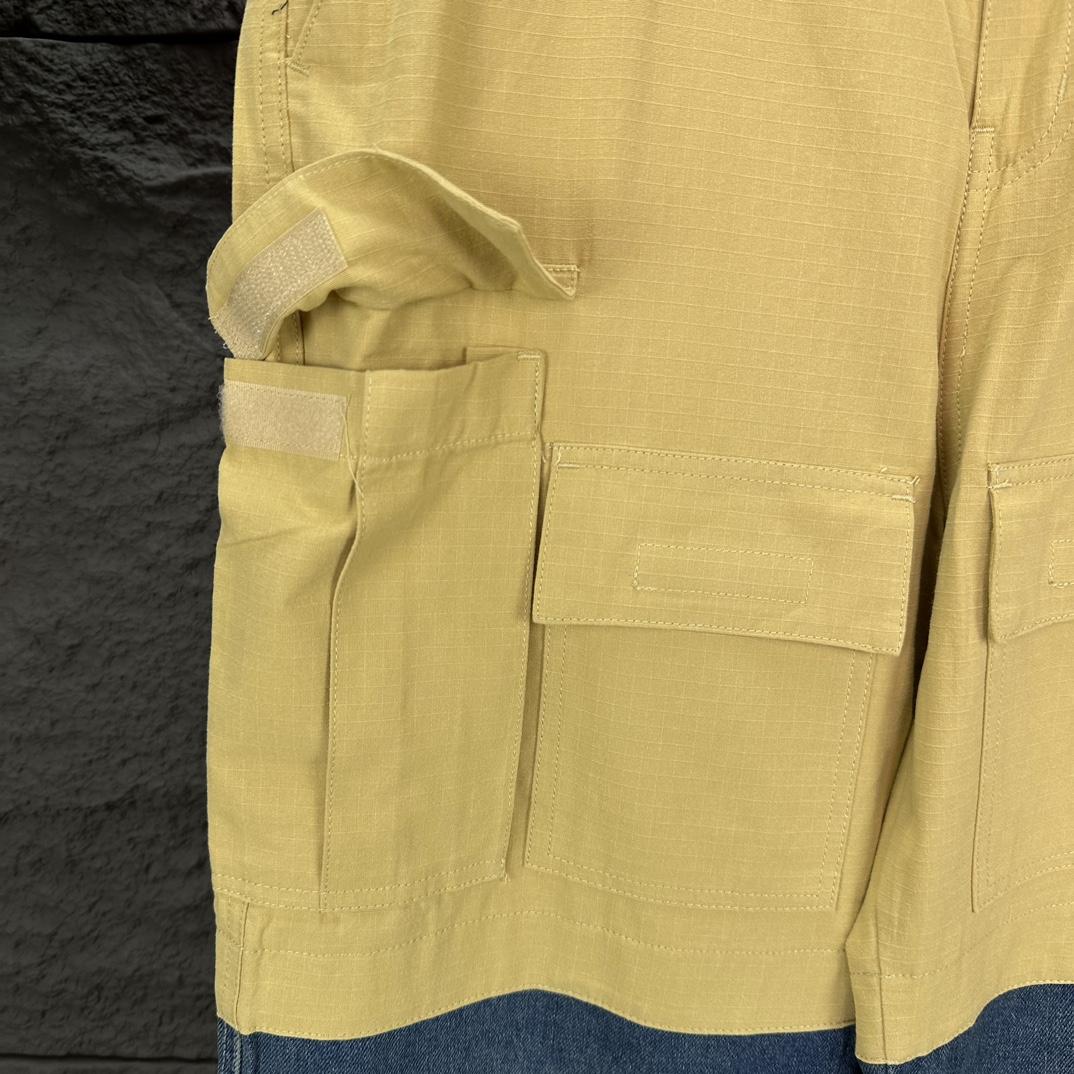 Balenciaga Patched Cotton Cargo Pants - DopestKickz