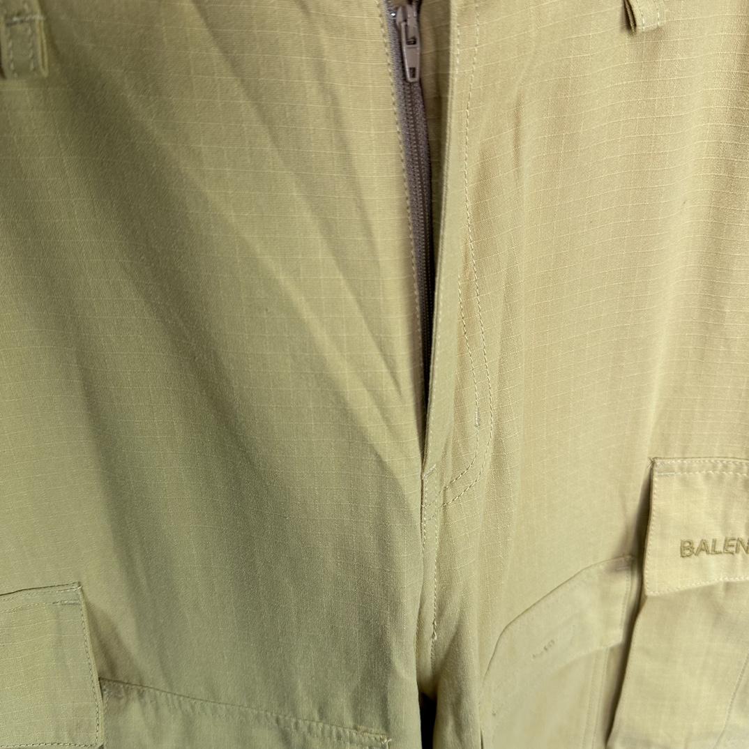 Balenciaga Patched Cotton Cargo Pants - DopestKickz