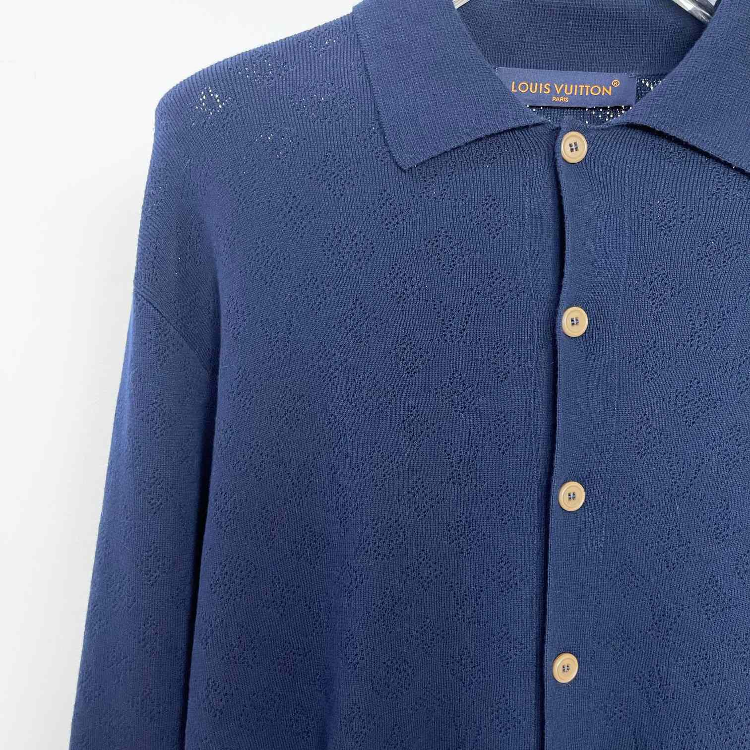 Louis Vuitton Wool Cardigan - DopestKickz