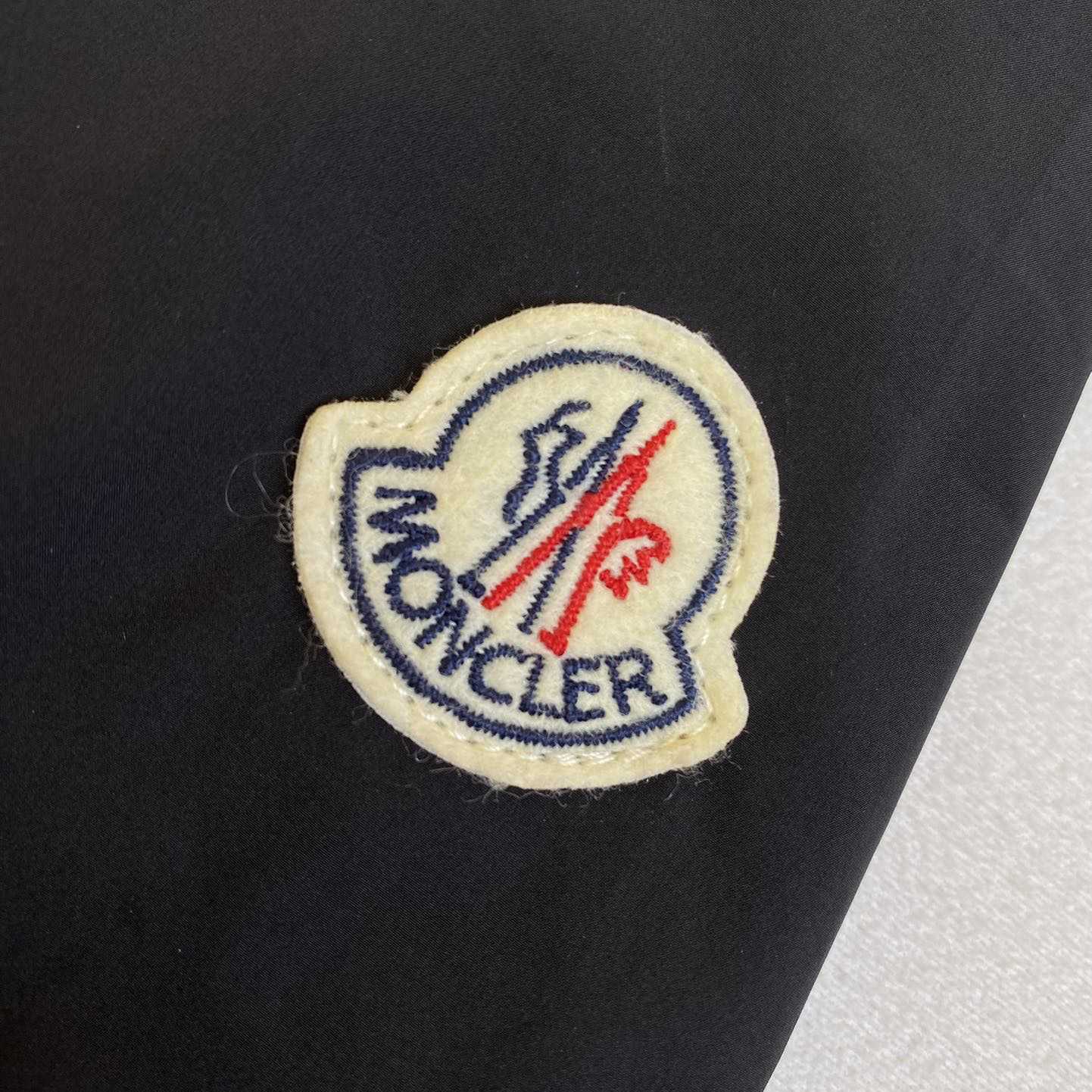 Moncler Logo Patch Zip-Up Jacket - DopestKickz