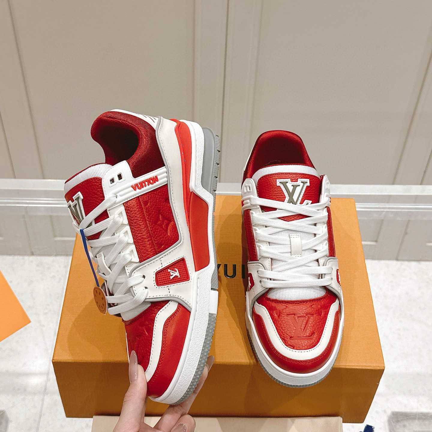 Louis Vuitton LV Trainer Sneaker  1ADHT4 - DopestKickz