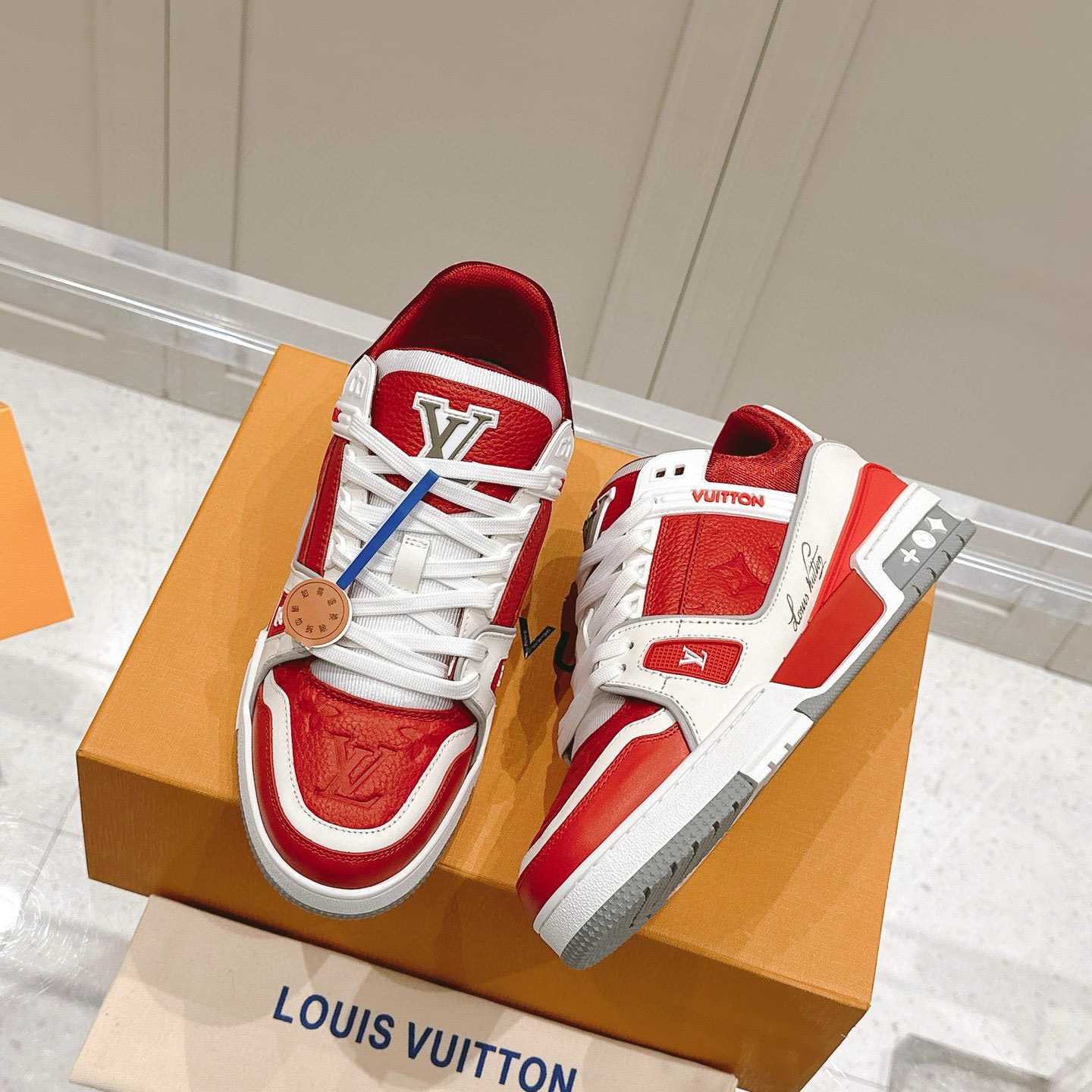 Louis Vuitton LV Trainer Sneaker  1ADHT4 - DopestKickz