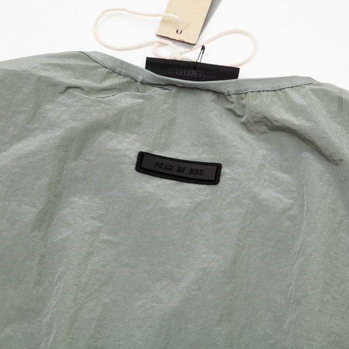 Fear Of God Essential Crinkle Nylon Crewneck  - DopestKickz