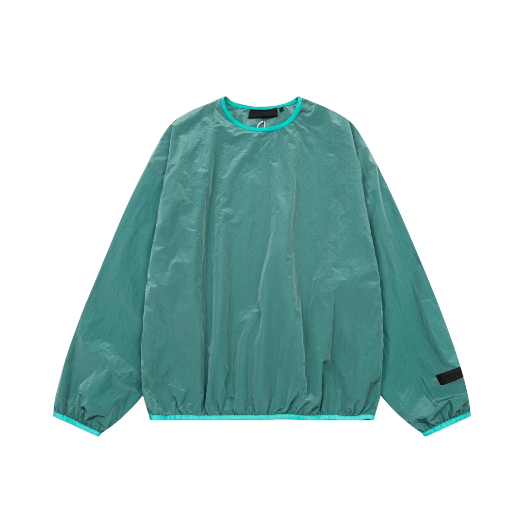 Fear Of God Essential Crinkle Nylon Crewneck  - DopestKickz