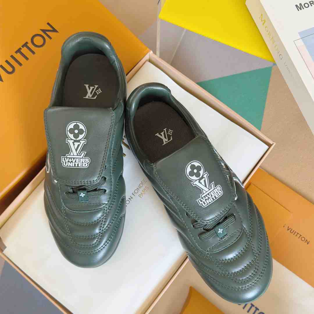 Louis Vuitton LV Footprint Soccer Sneaker   1AHDPP - DopestKickz