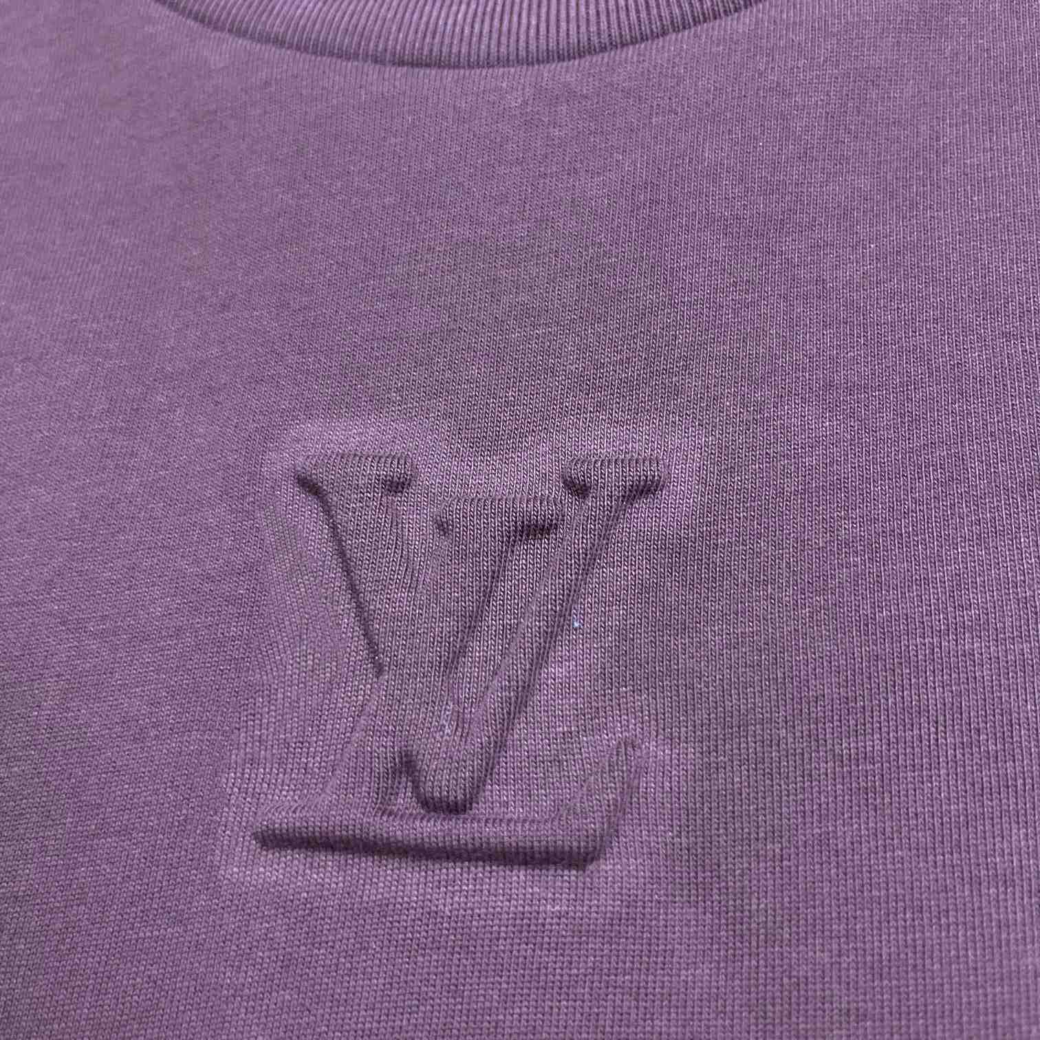 Louis Vuitton Logo Cotton T-Shirt    - DopestKickz