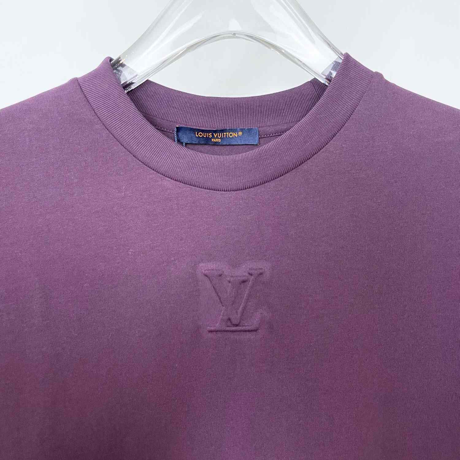 Louis Vuitton Logo Cotton T-Shirt    - DopestKickz