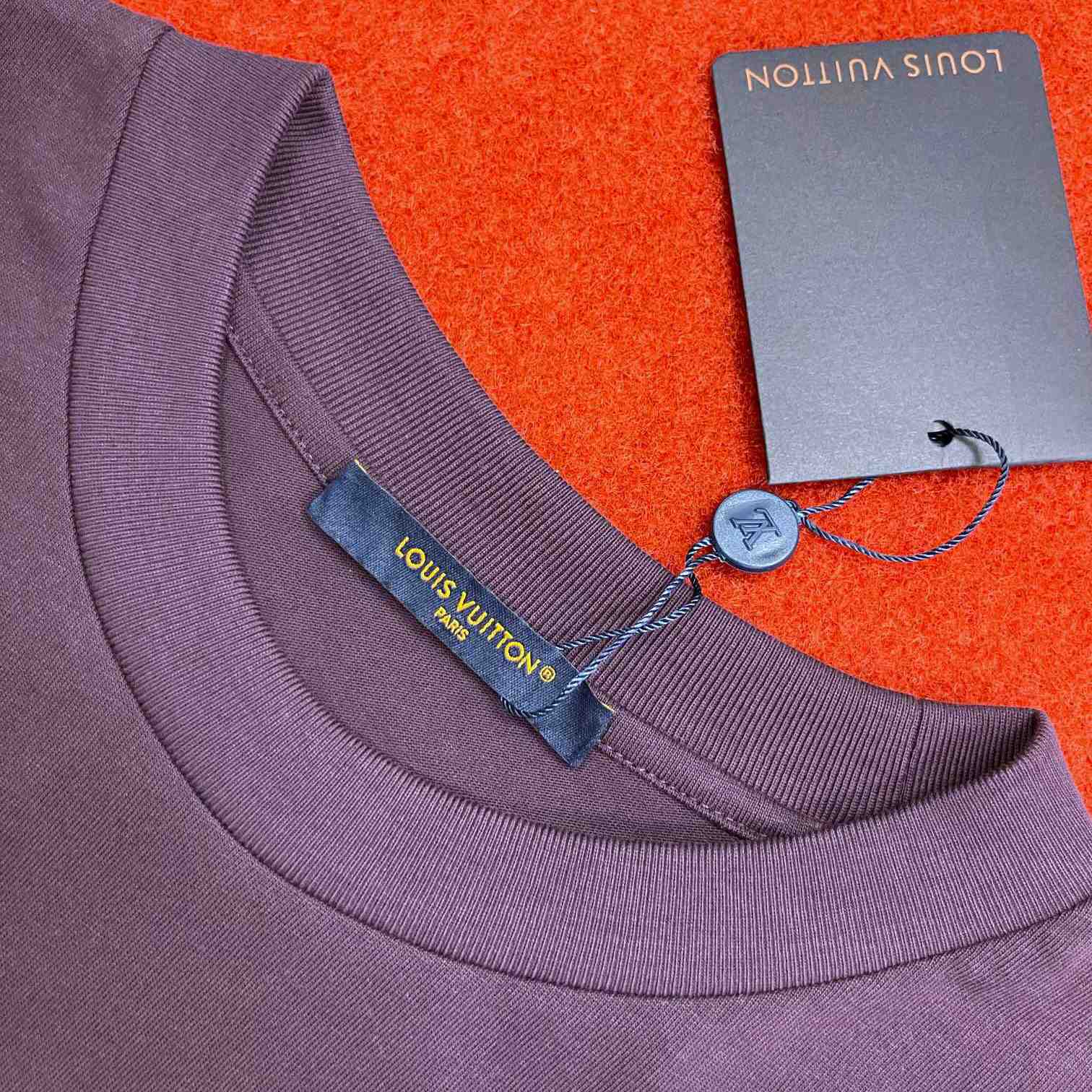 Louis Vuitton Logo Cotton T-Shirt    - DopestKickz