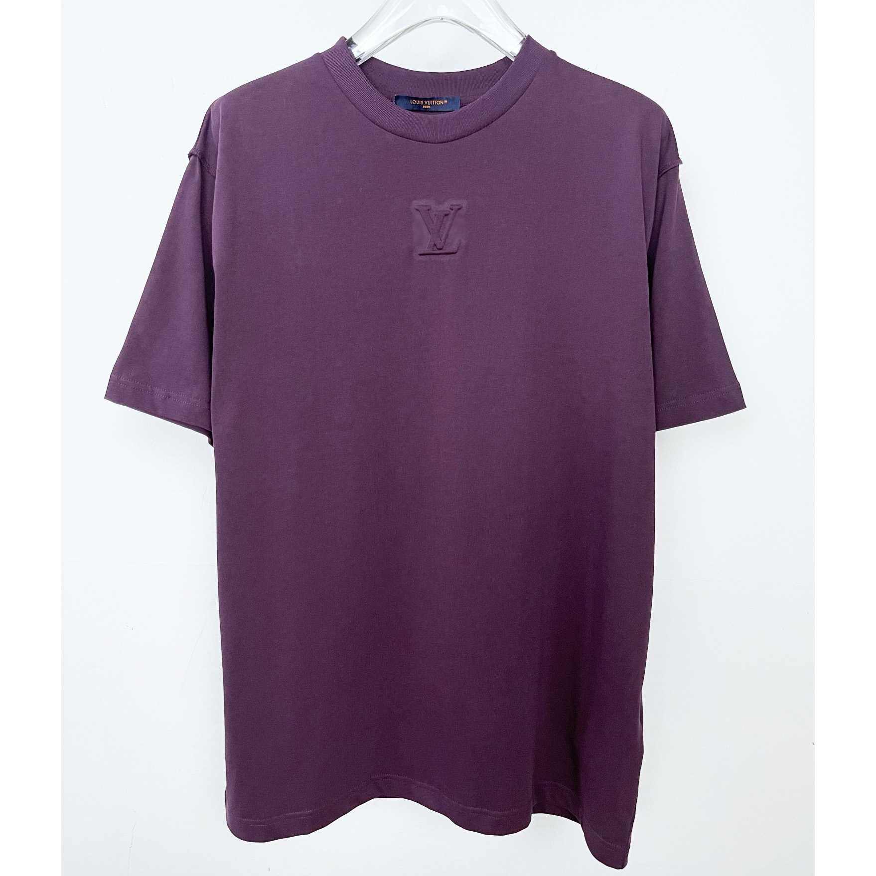 Louis Vuitton Logo Cotton T-Shirt    - DopestKickz