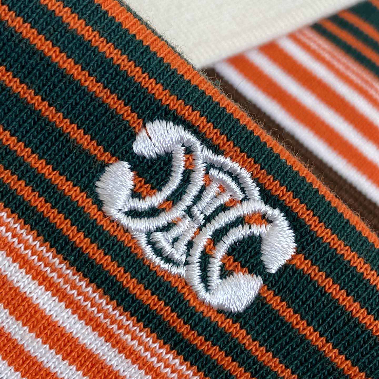 Celine Triomphe Cropped Polo Shirt In Striped Cotton - DopestKickz