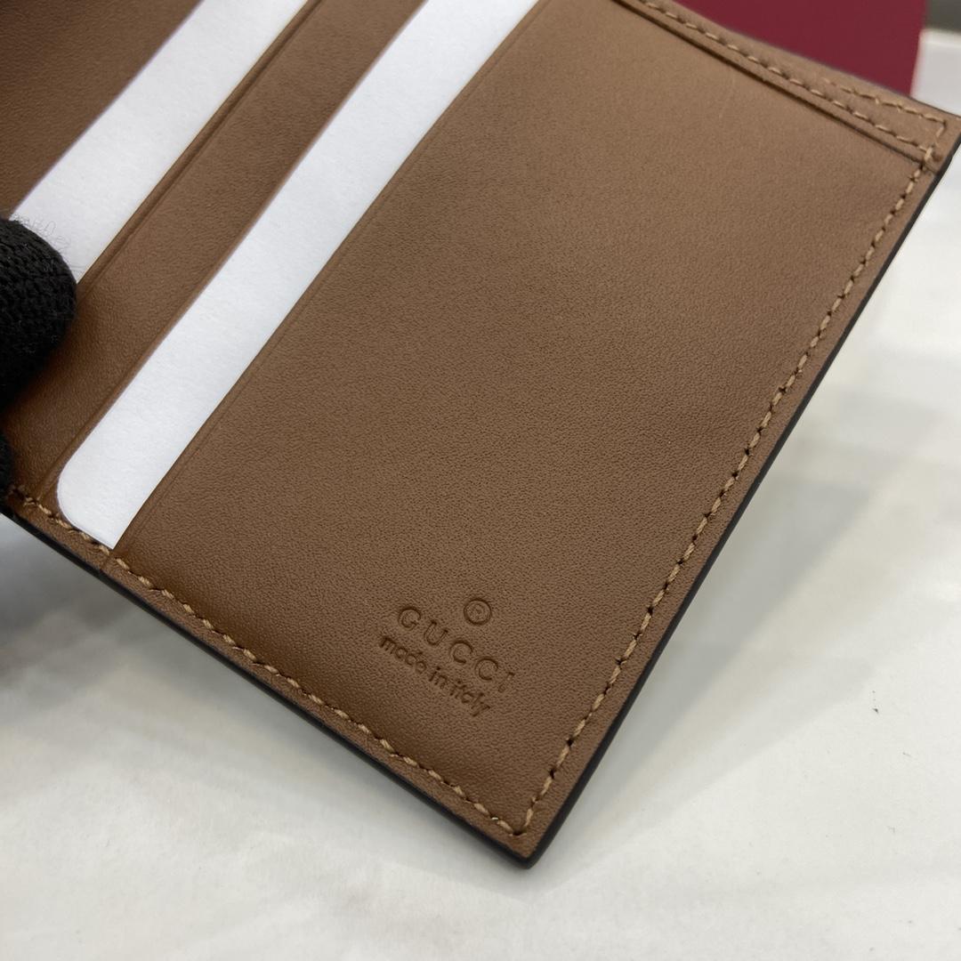 Gucci GG Emblem Bi-fold Wallet  - DopestKickz