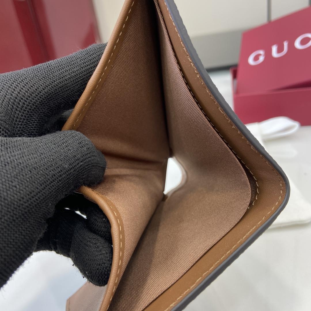 Gucci GG Emblem Bi-fold Wallet  - DopestKickz