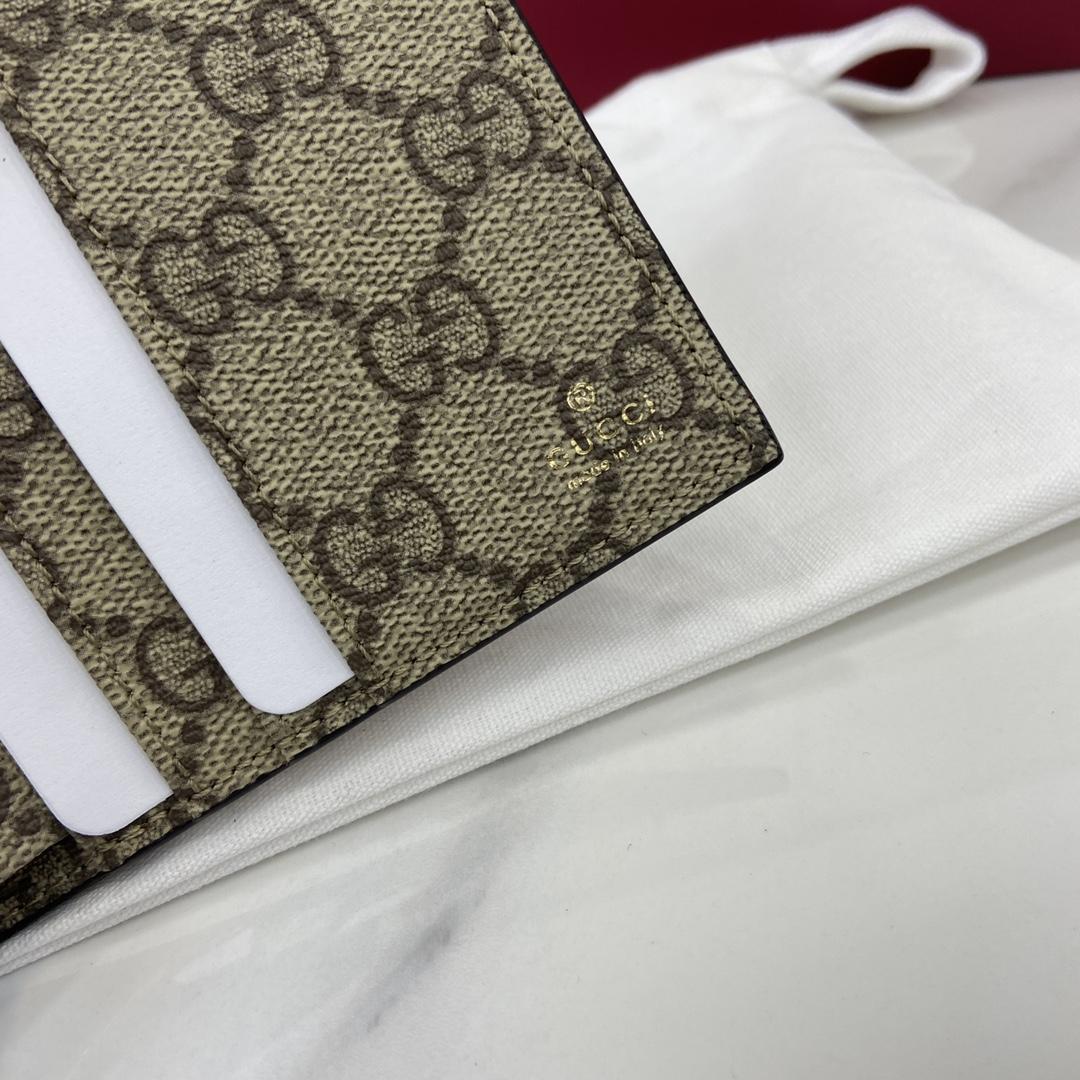 Gucci GG Emblem Bi-fold Embossed Wallet  - DopestKickz
