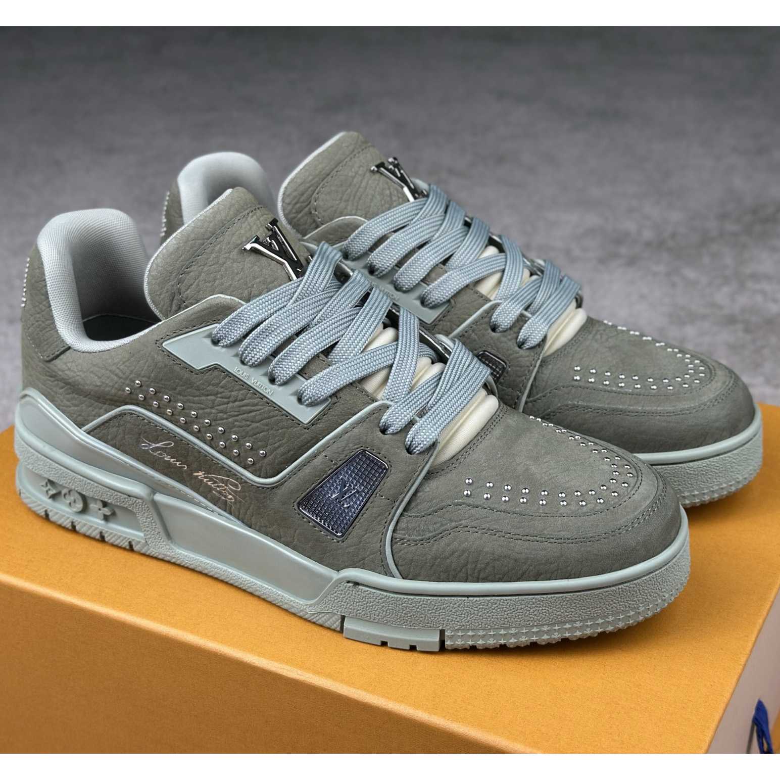 Louis Vuitton LV Trainer Sneaker       1ADH9V - DopestKickz