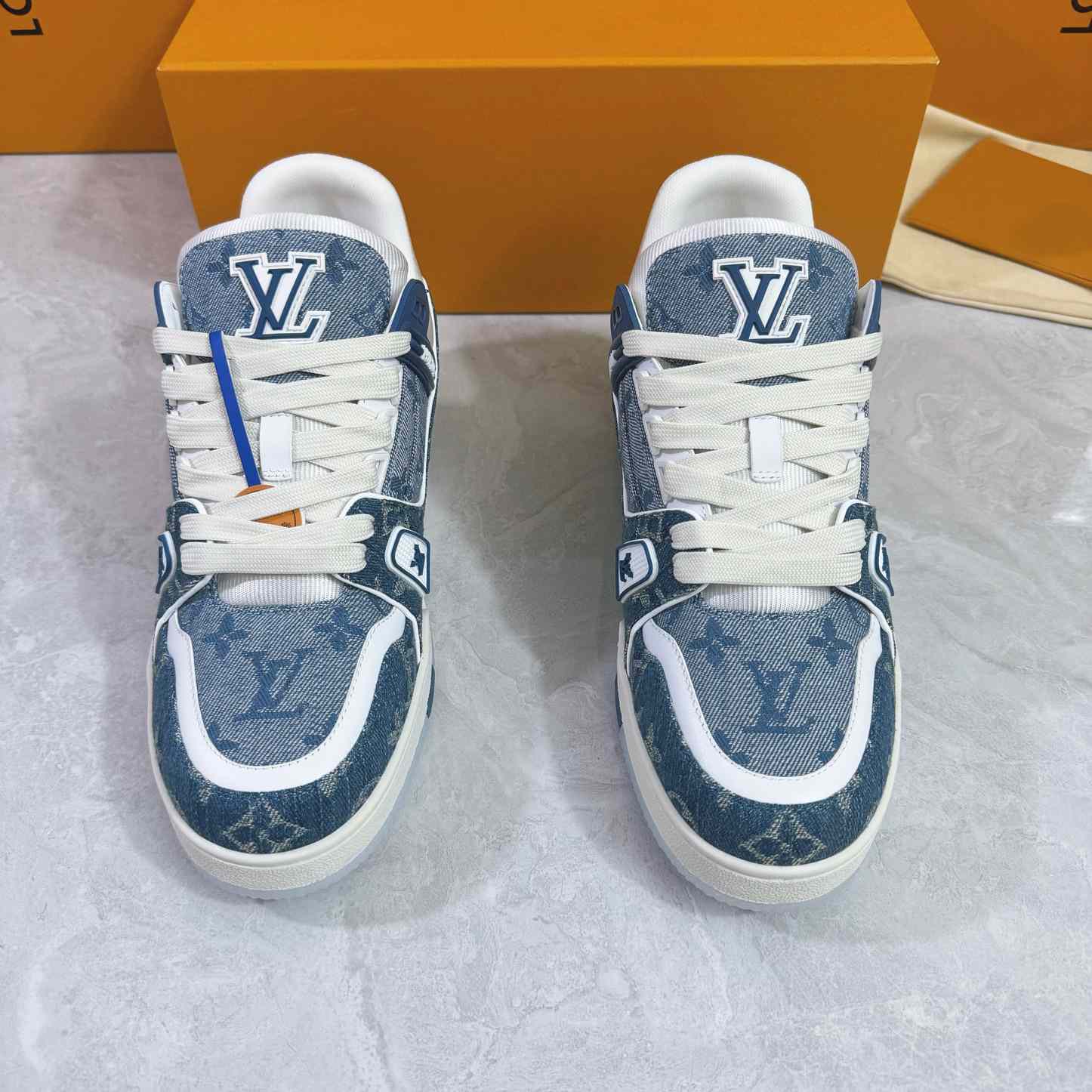Louis Vuitton LV Trainer Sneaker  1ADHHX - DopestKickz