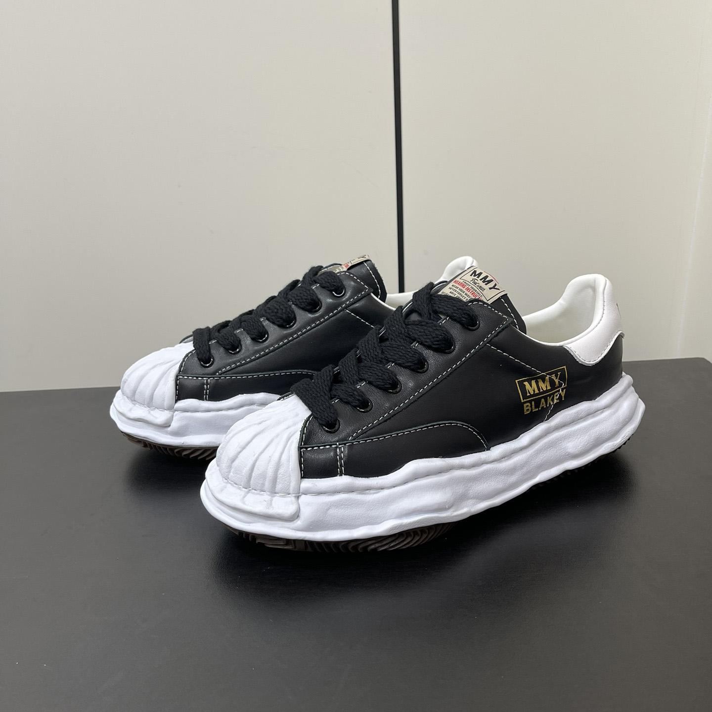 Maison Mihara Yasuhiro Blakey OG Sole Leather Sneakers - DopestKickz
