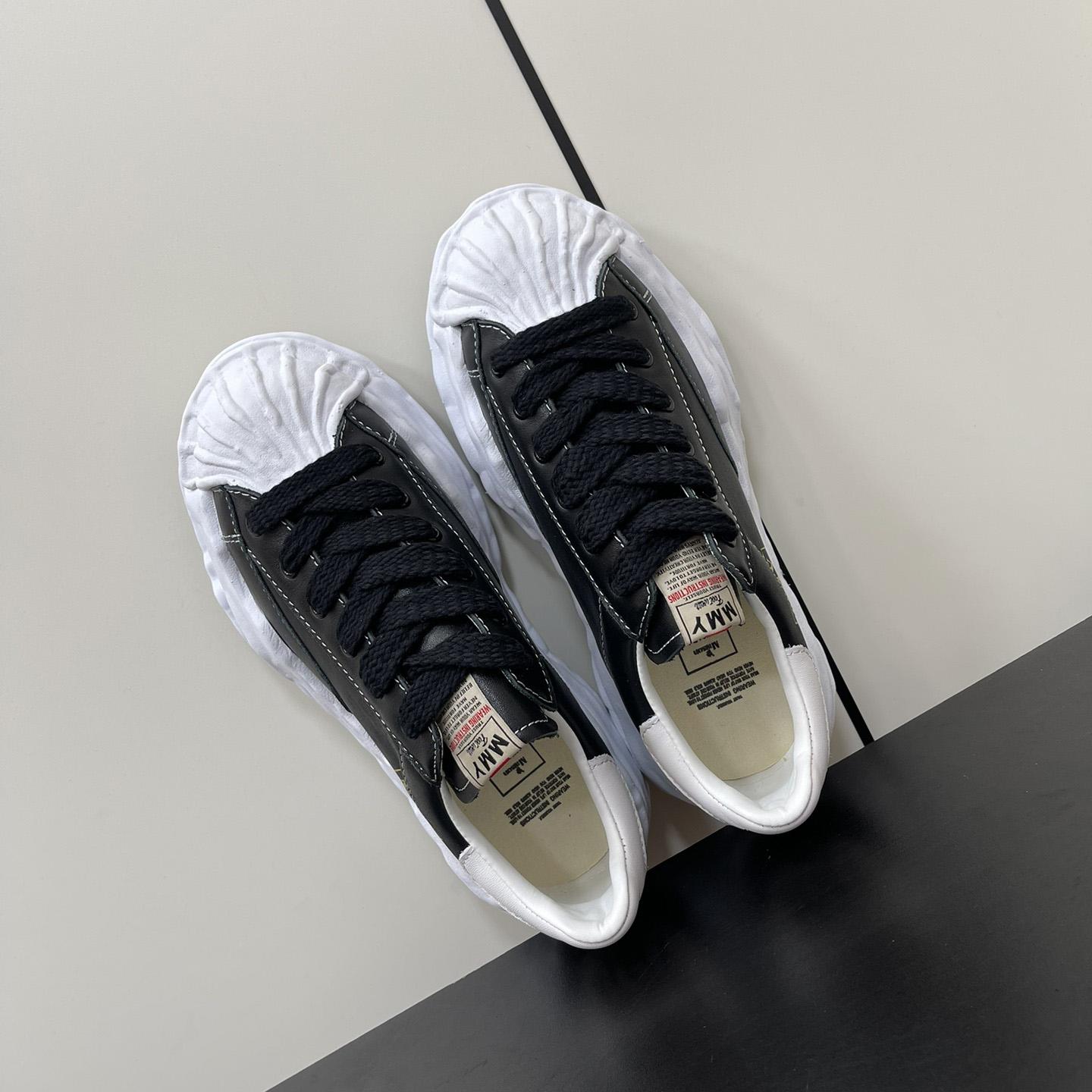 Maison Mihara Yasuhiro Blakey OG Sole Leather Sneakers - DopestKickz