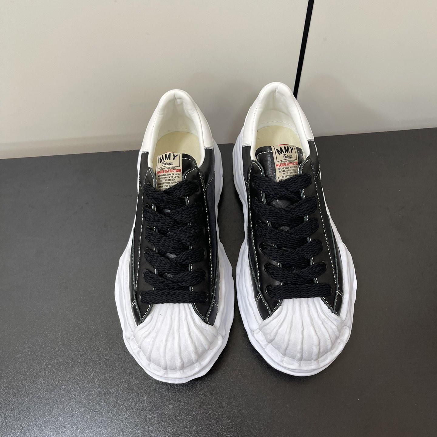 Maison Mihara Yasuhiro Blakey OG Sole Leather Sneakers - DopestKickz