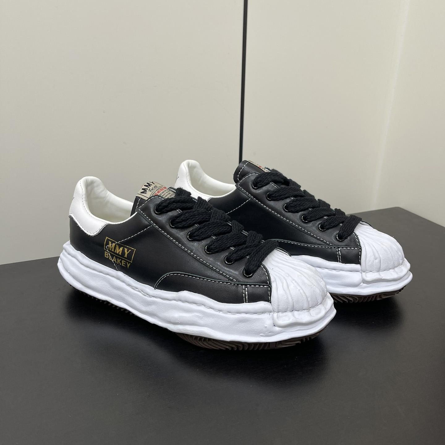 Maison Mihara Yasuhiro Blakey OG Sole Leather Sneakers - DopestKickz
