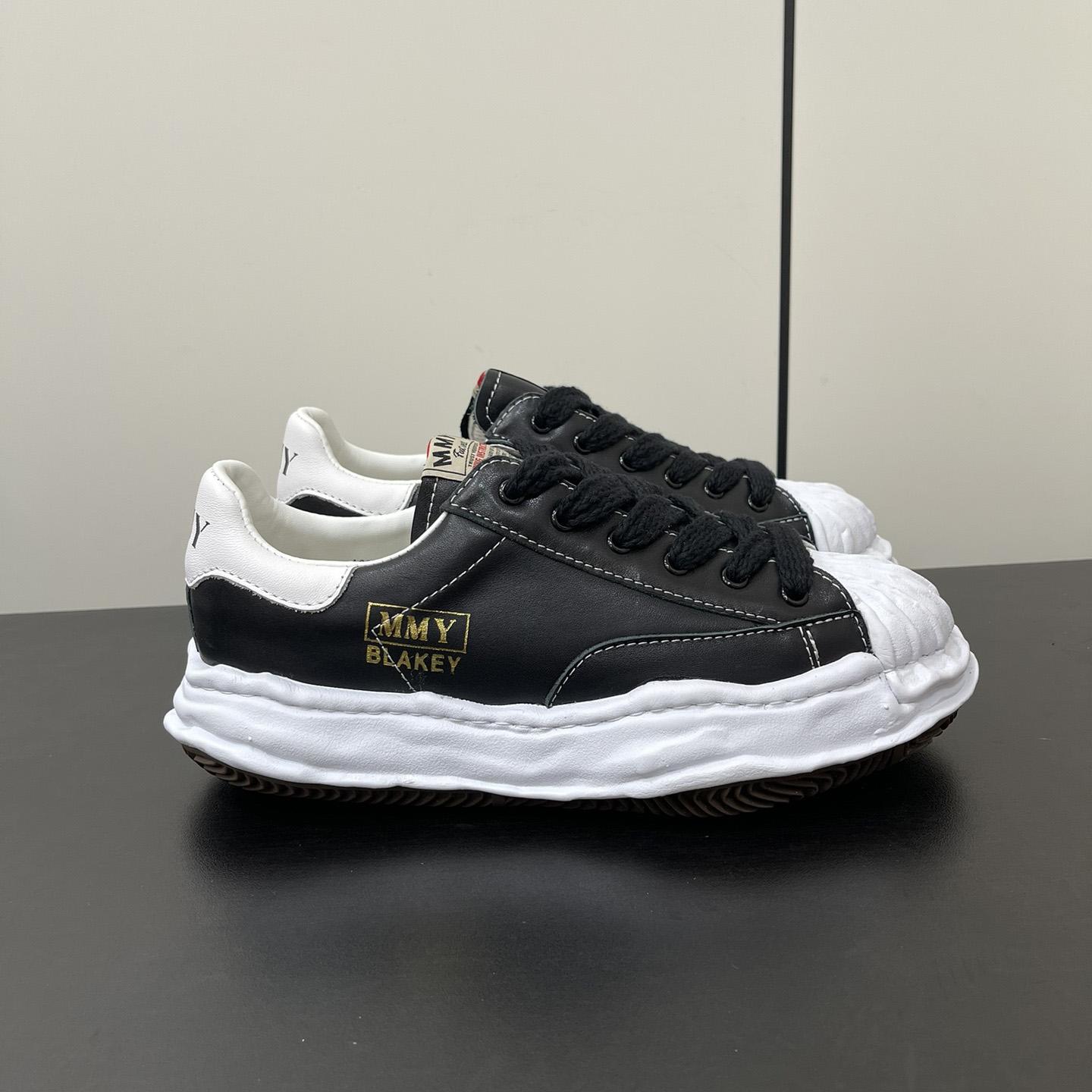 Maison Mihara Yasuhiro Blakey OG Sole Leather Sneakers - DopestKickz
