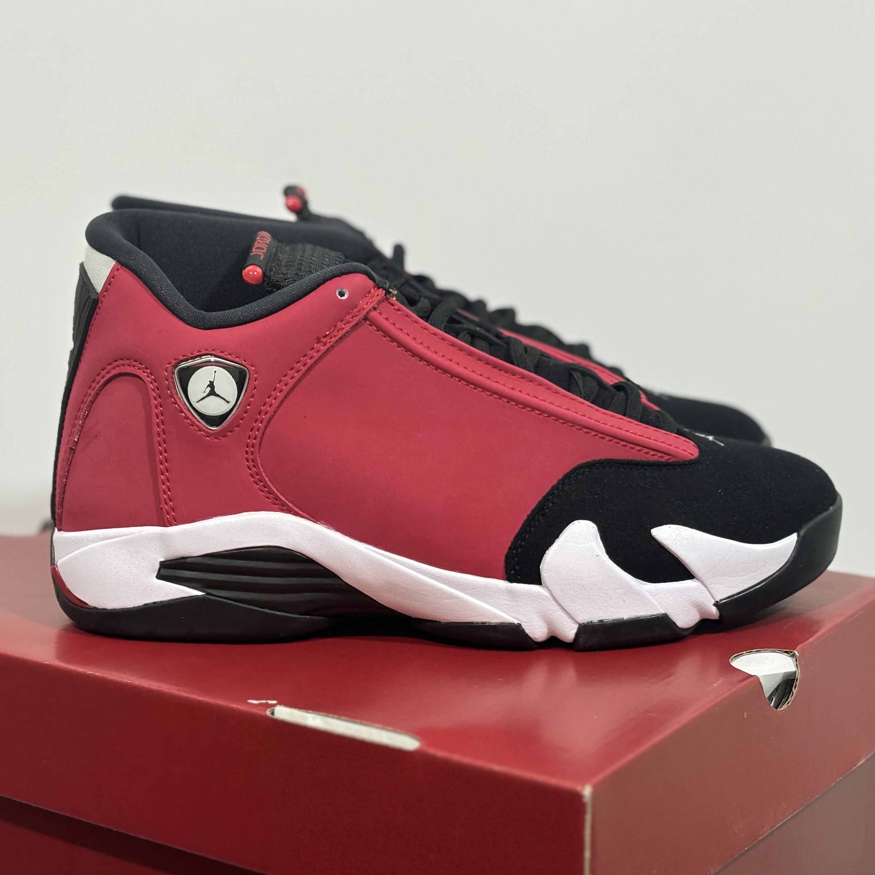 Air Jordan 14 Retro Gym Red Sneakers       487471-006 - DopestKickz