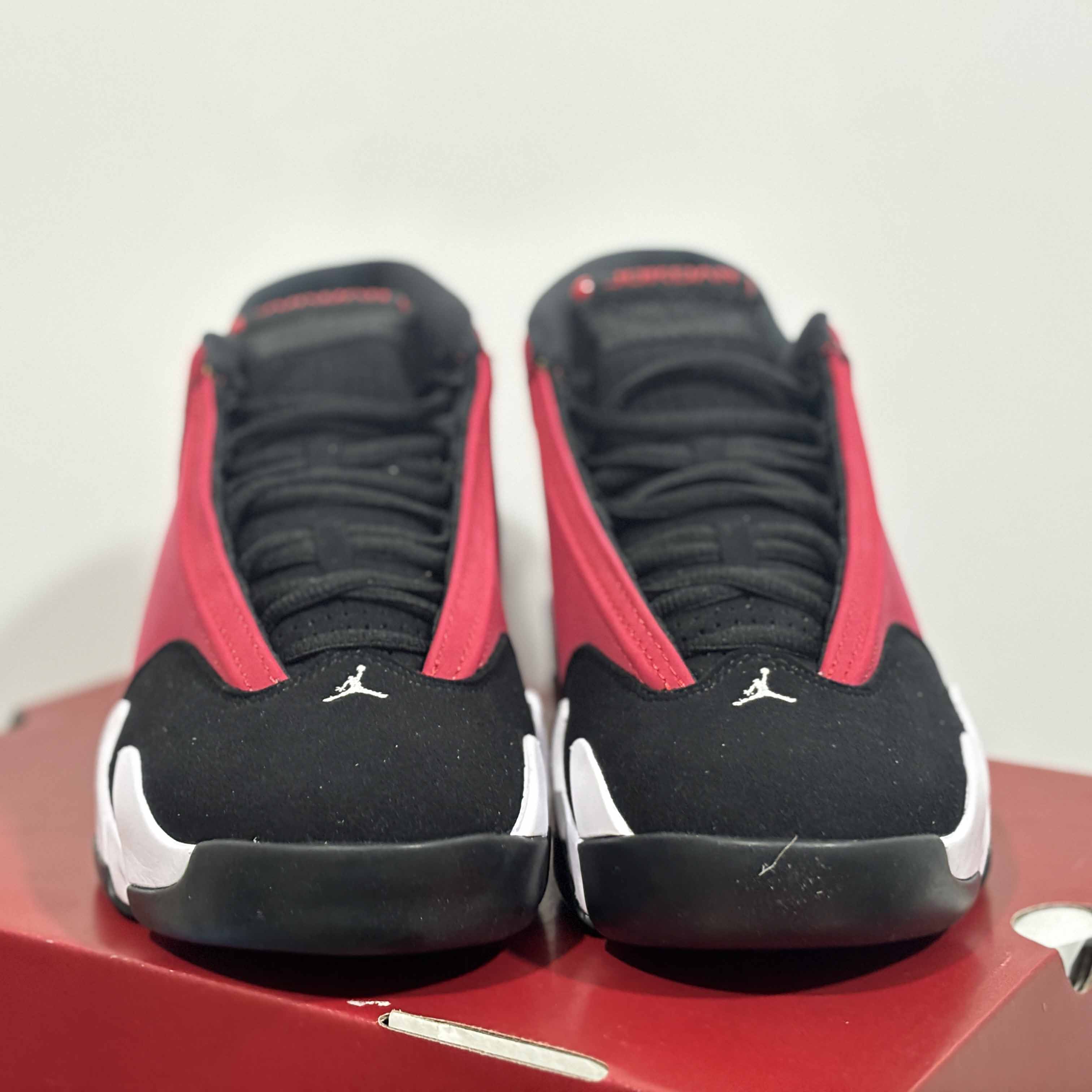 Air Jordan 14 Retro Gym Red Sneakers       487471-006 - DopestKickz