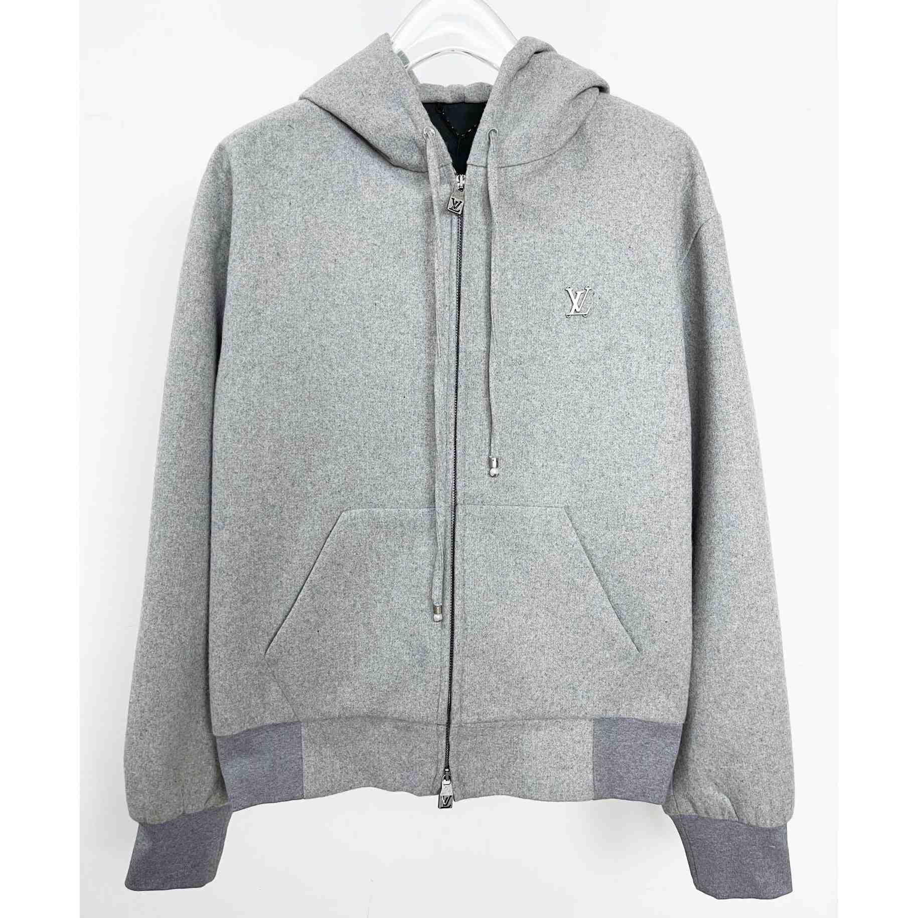 Louis Vuitton Tailored Technical Wool Hooded Blouson     1AFYBT - DopestKickz