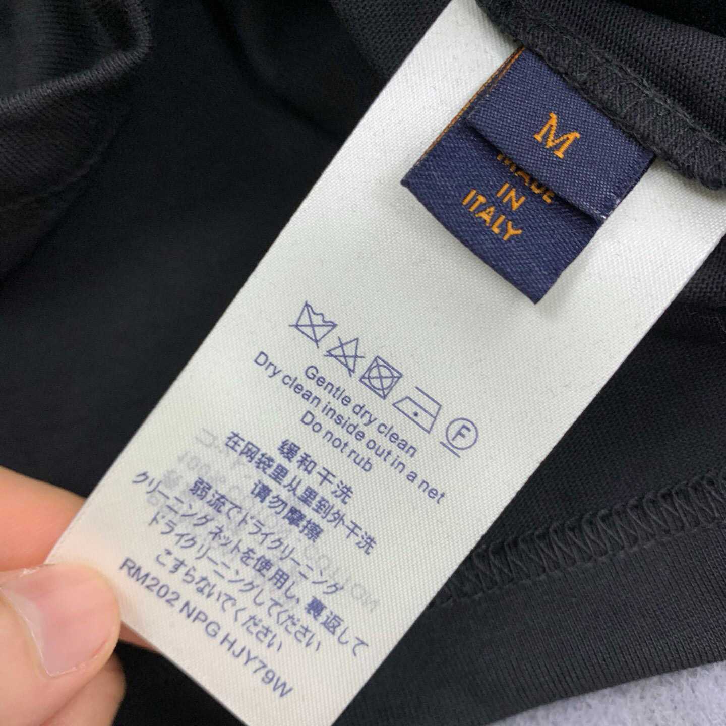 Louis Vuitton Logo Cotton T-Shirt    - DopestKickz