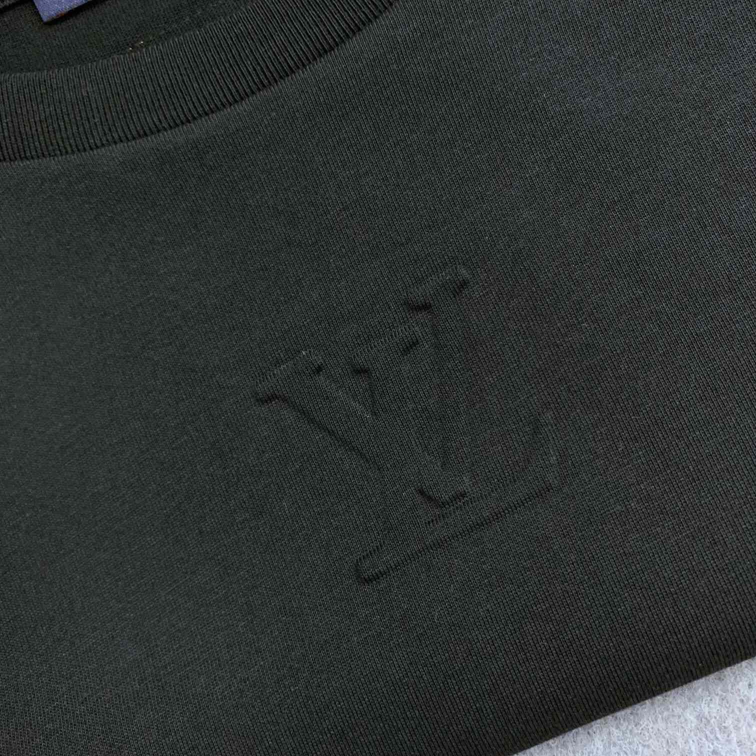 Louis Vuitton Logo Cotton T-Shirt    - DopestKickz