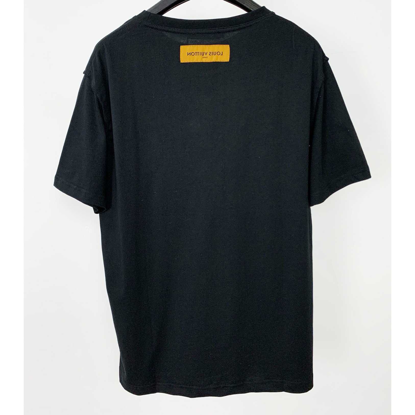 Louis Vuitton Logo Cotton T-Shirt    - DopestKickz