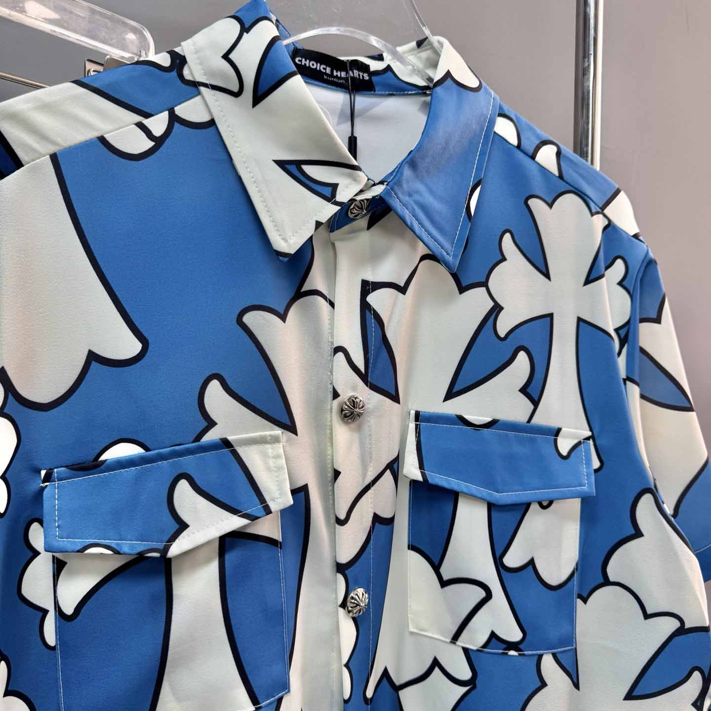 Chrome Heart Shirt & Shorts - DopestKickz