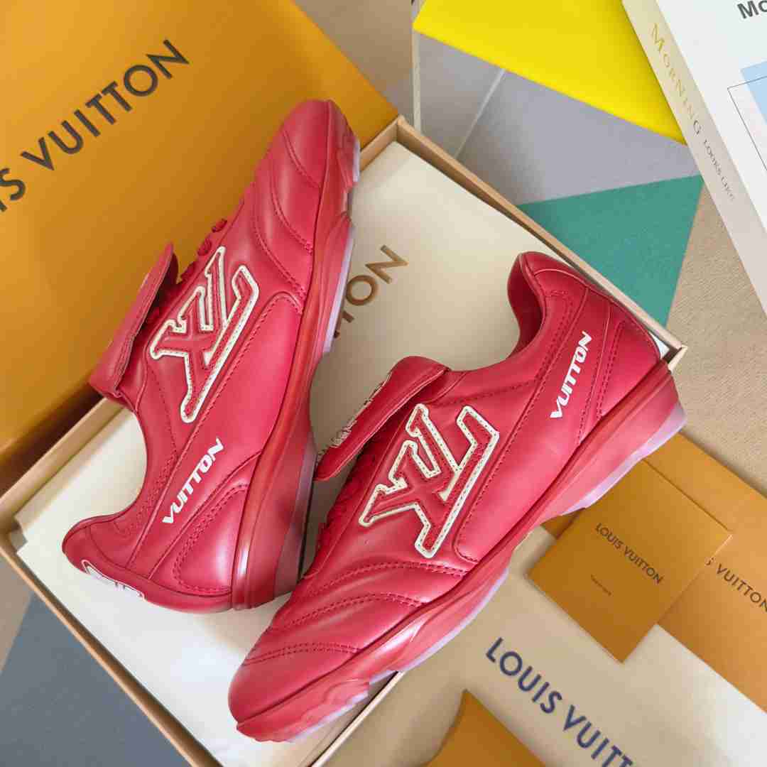 Louis Vuitton LV Footprint Soccer Sneaker   1AHDOR - DopestKickz