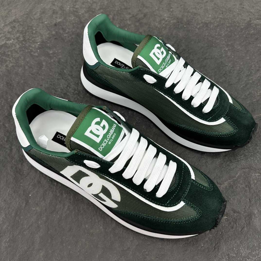 Dolce & Gabbana Mixed-material DG CUSHION Sneakers  - DopestKickz