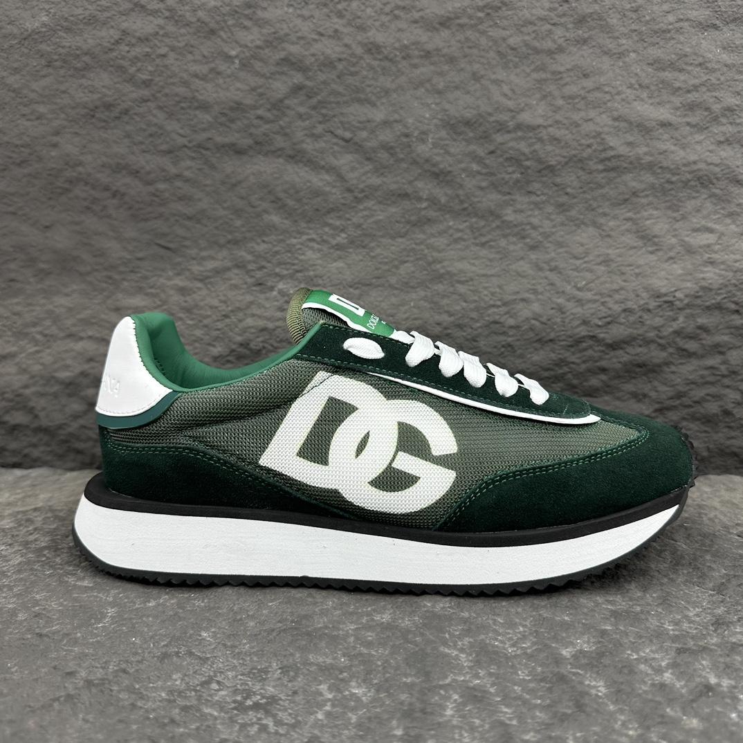 Dolce & Gabbana Mixed-material DG CUSHION Sneakers  - DopestKickz