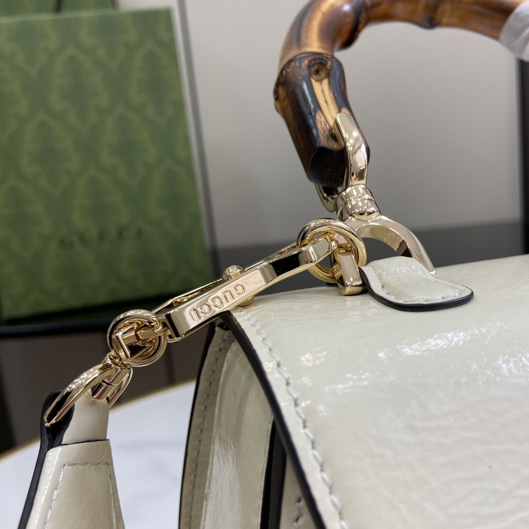 Gucci Bamboo 1947 Small Top Handle Bag   - DopestKickz