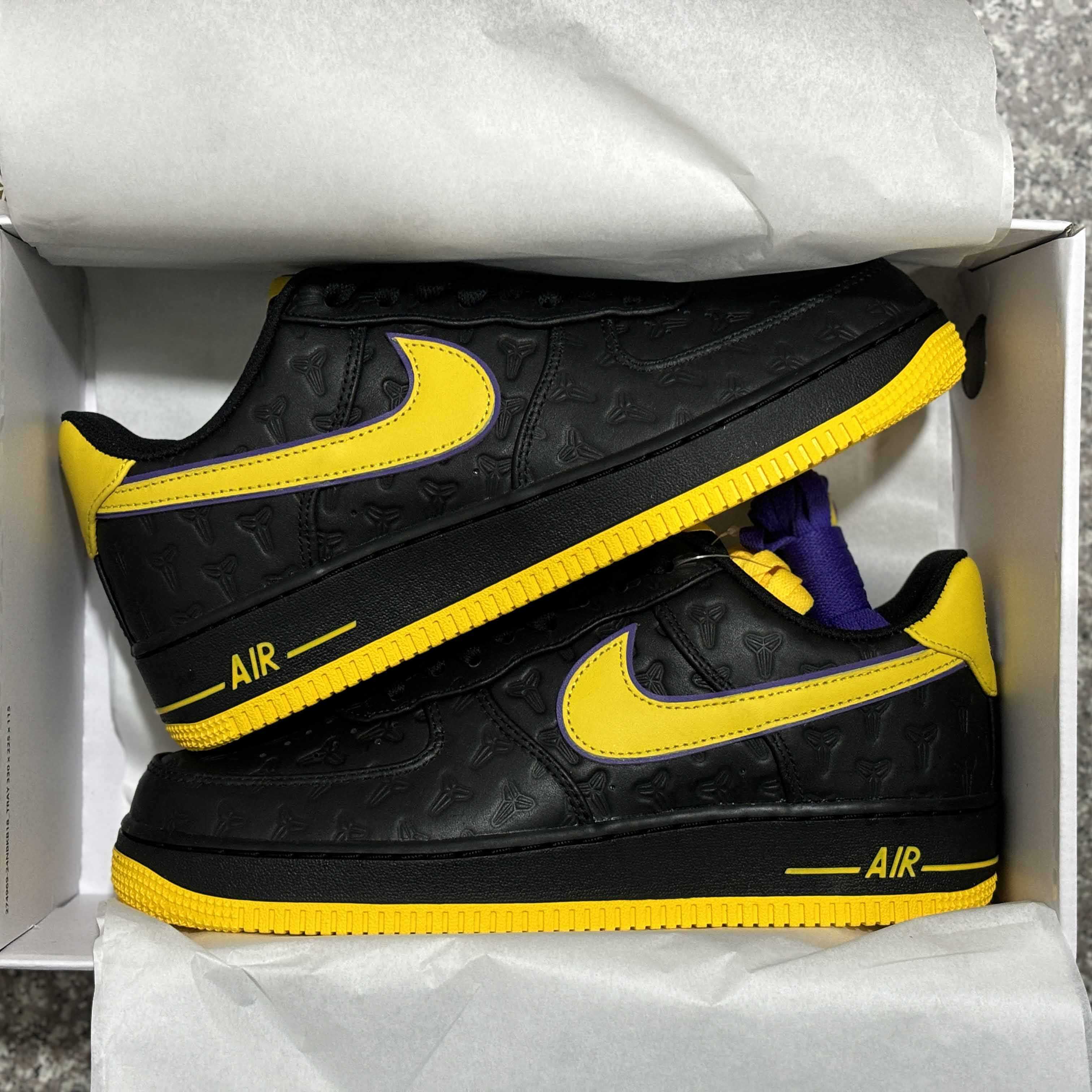 Nike Air Force 1 Low “Kobe Bryant” Sneaker     HV5122-001 - DopestKickz