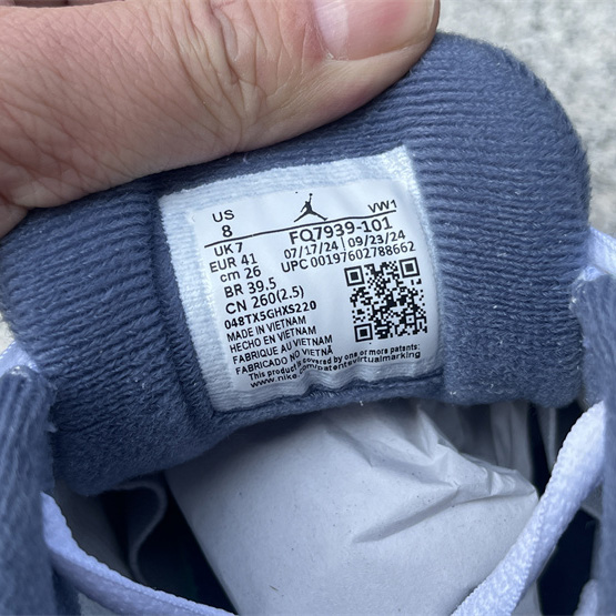 Jordan Air jordan 4 RM“Diffused Blue/AshenSlate”Sneakers     FQ7939-101 - DopestKickz