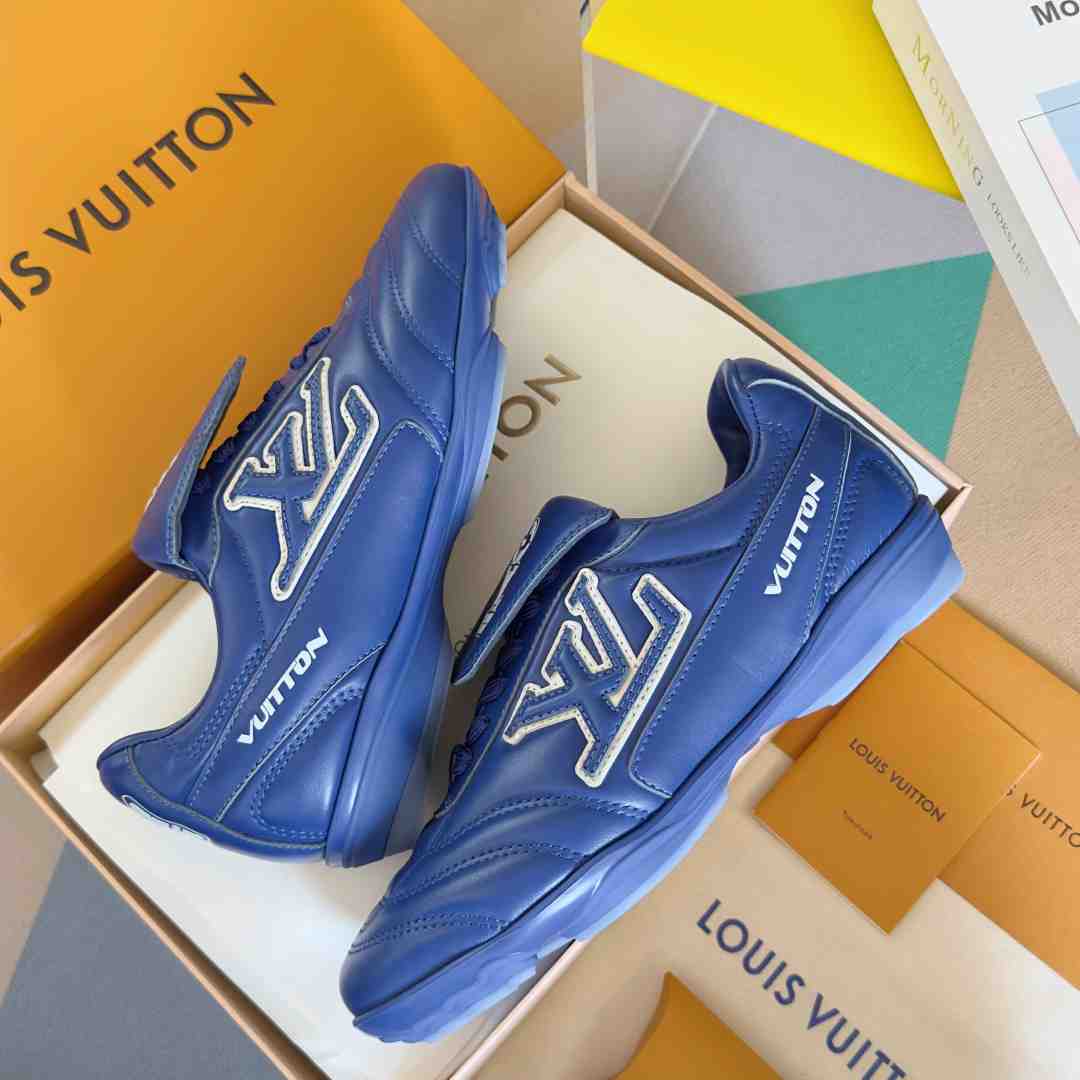 Louis Vuitton LV Footprint Soccer Sneaker   1AHDP8 - DopestKickz