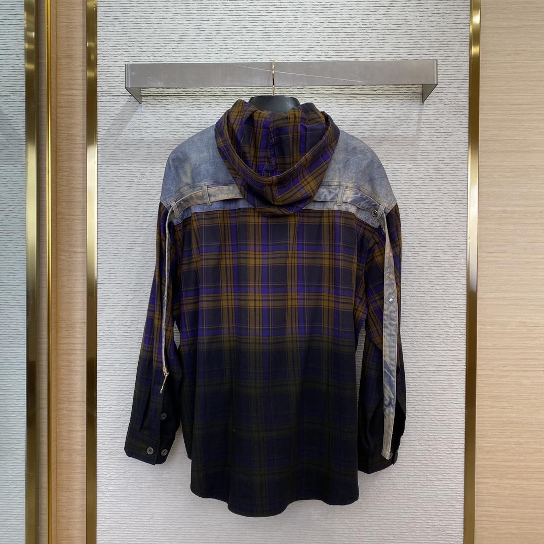 Acne Studios Hooded Button-up Shirt   - DopestKickz