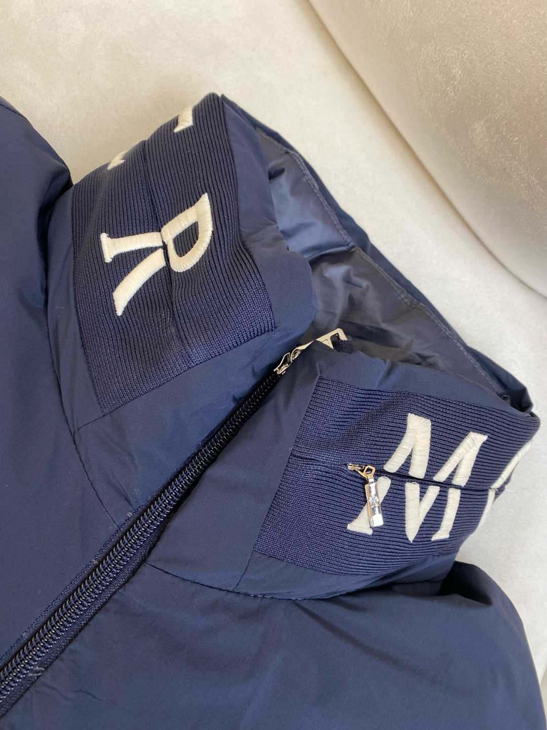 Moncler Logo Patch Zip-Up Jacket - DopestKickz