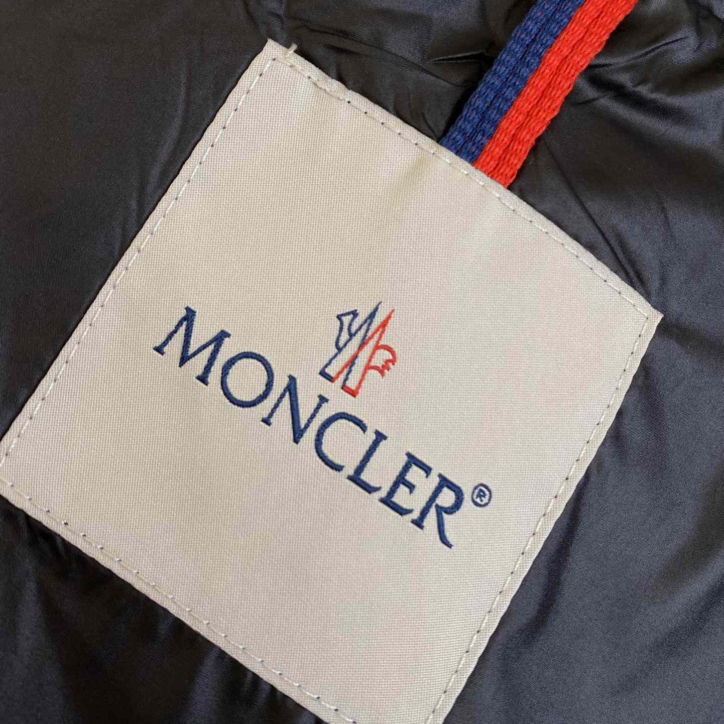 Moncler Logo Patch Zip-Up Jacket - DopestKickz