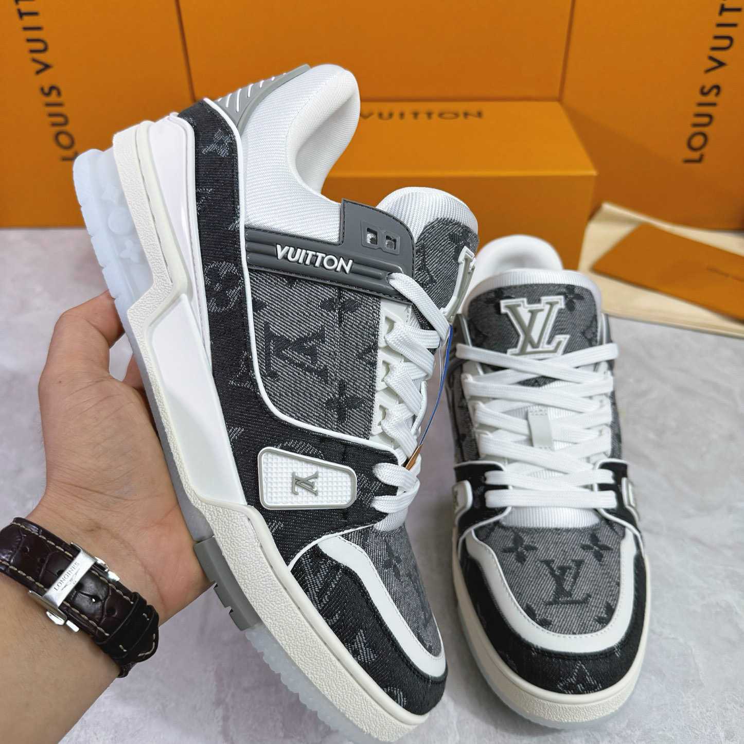 Louis Vuitton LV Trainer Sneaker  1ADHIK - DopestKickz