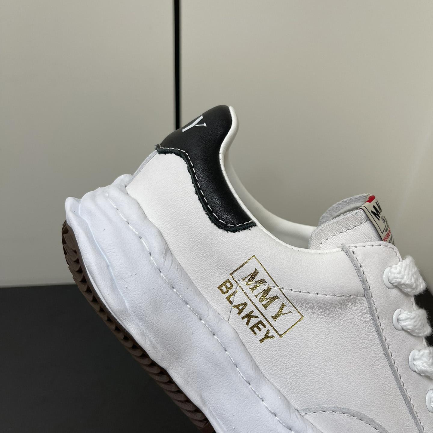 Maison Mihara Yasuhiro Blakey OG Sole Leather Sneakers - DopestKickz