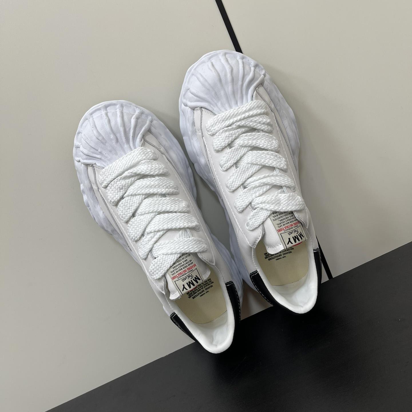 Maison Mihara Yasuhiro Blakey OG Sole Leather Sneakers - DopestKickz