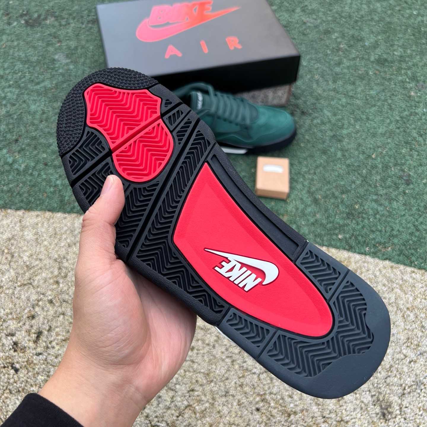 Nigel Sylvester x Air Jordan AJ4 RM Sneakers    HF4334-300 - DopestKickz