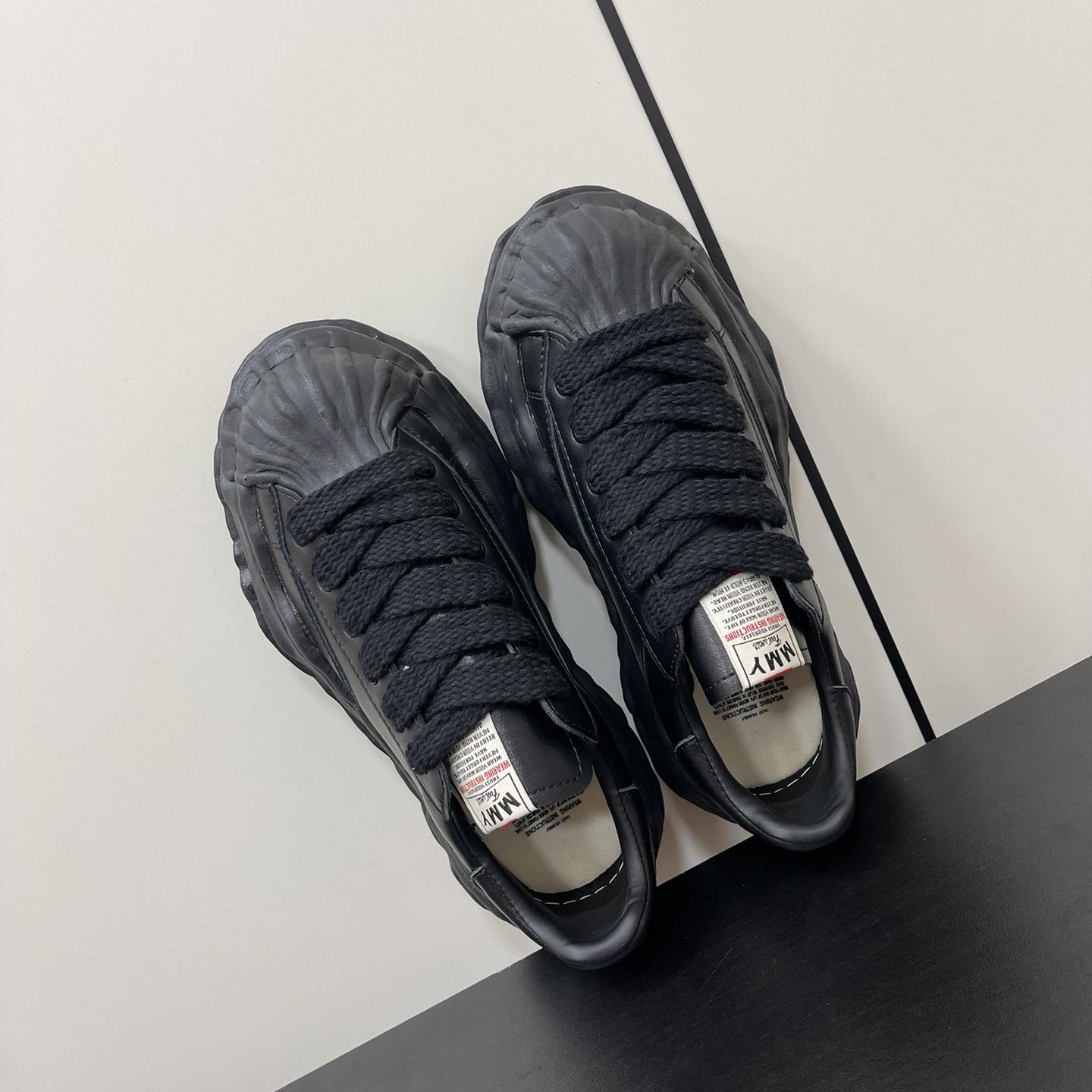 Maison Mihara Yasuhiro Blakey OG Sole Leather Sneakers - DopestKickz