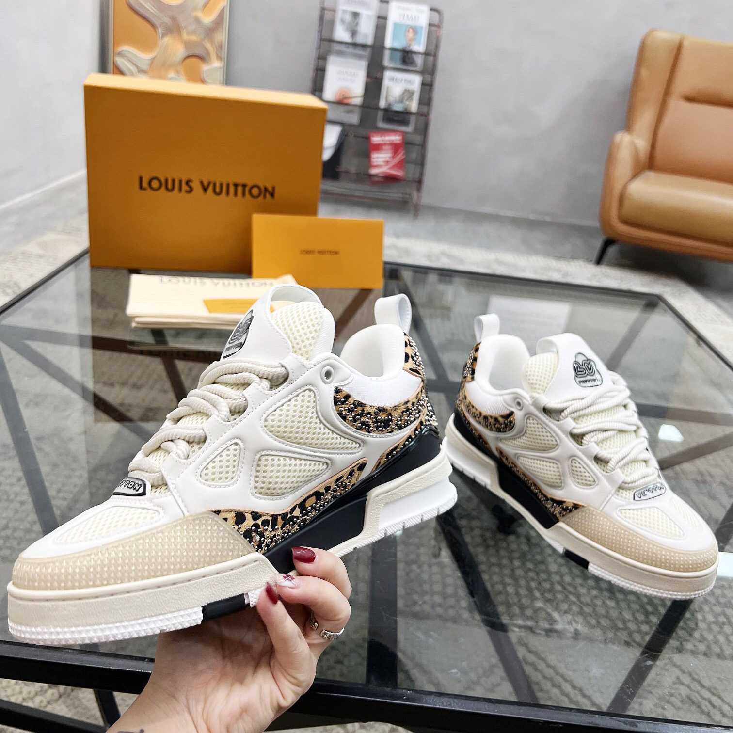 Louis Vuitton LV Skate Sneaker   1ADI46 - DopestKickz