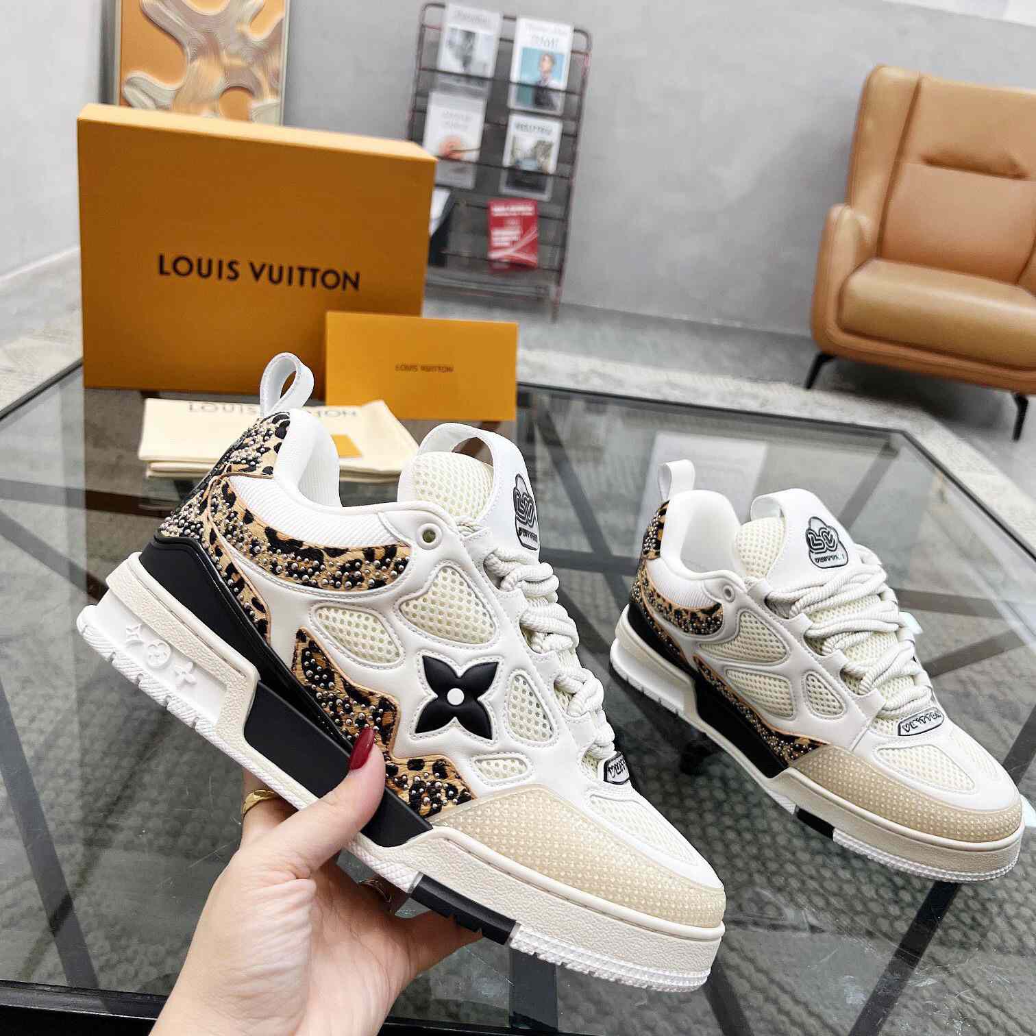 Louis Vuitton LV Skate Sneaker   1ADI46 - DopestKickz